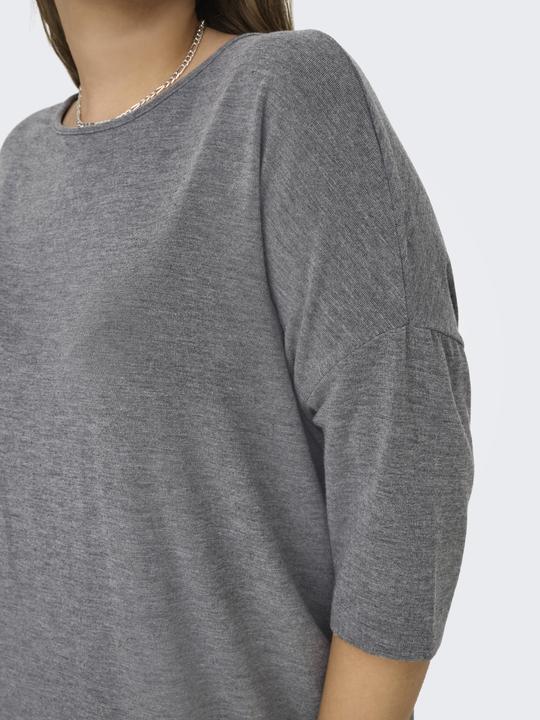 Actual product image Only Loose-fitting curvy top with 3/4-length sleeves Top (S)