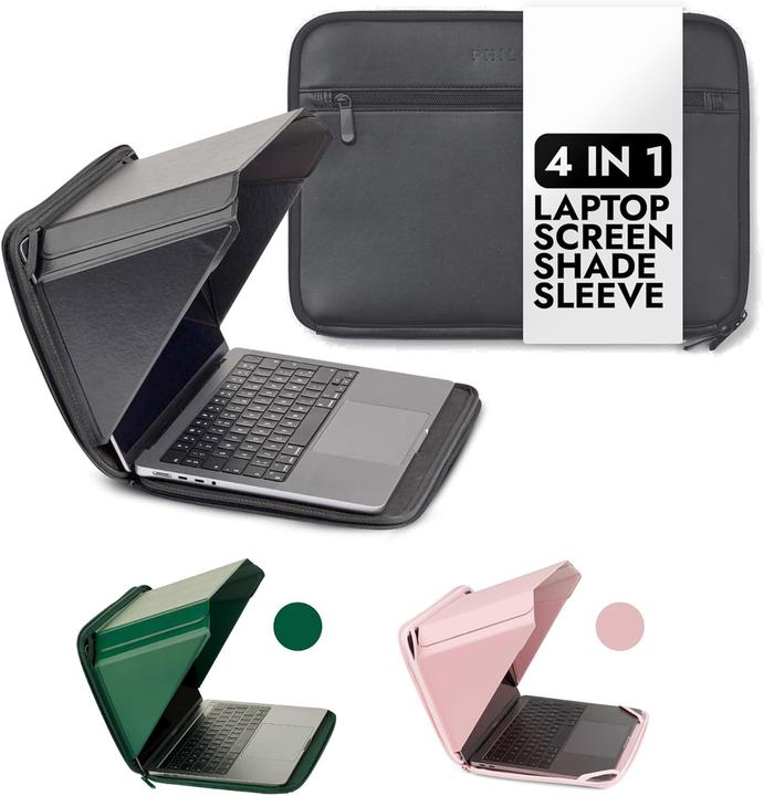 Image du produit Philbert Design Philbert - Sun Shade & Privacy Sleeve/Bag Hemp MacBook 13", Black (13")