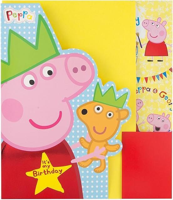 Actual product image Peppa Pig Gift Wrap Sheets Set (Wrapping paper, 1 x)