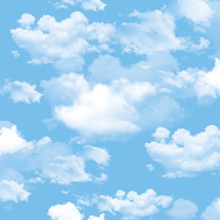 Actual product image MarpaJansen Faltblätter "Wolken", 15 x 15 cm, 60 Blatt (80 g/m², 60 x)