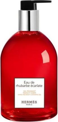 Actual product image Hermès Eau de Rhubarbe Ãcarlate Gel Moussant Mains Corps - 300 ml Flacon-Pompe (300 ml)