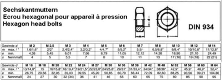 Produktbild E-Norm Pro Mutter (M16)