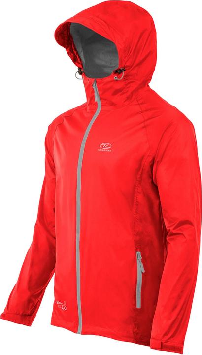 Actual product image Highlander Stow & Go Red Packaway Jacket - M (M)