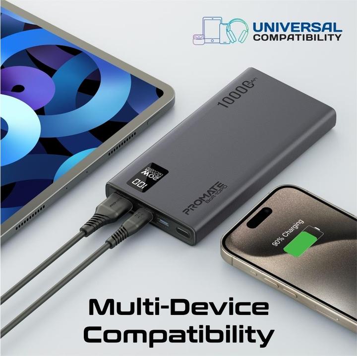 Actual product image ProMate Bolt-10PD Powerbank 10000mAh (10000 mAh, 20 W, 37 Wh)