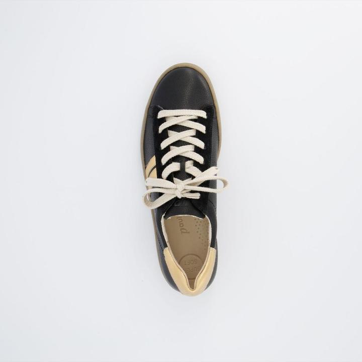 Actual product image Paul Green Fashionable trainers from the brand made from high-quality leather in a layered look. Thanks to the (40.5)
