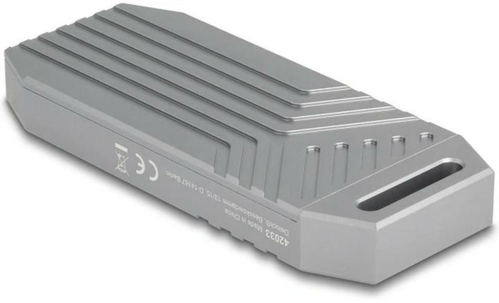 Image du produit Delock M.2 NVMe SSD Gehäuse USB 40 Gbps - werkzeugfrei (M.2 2280)