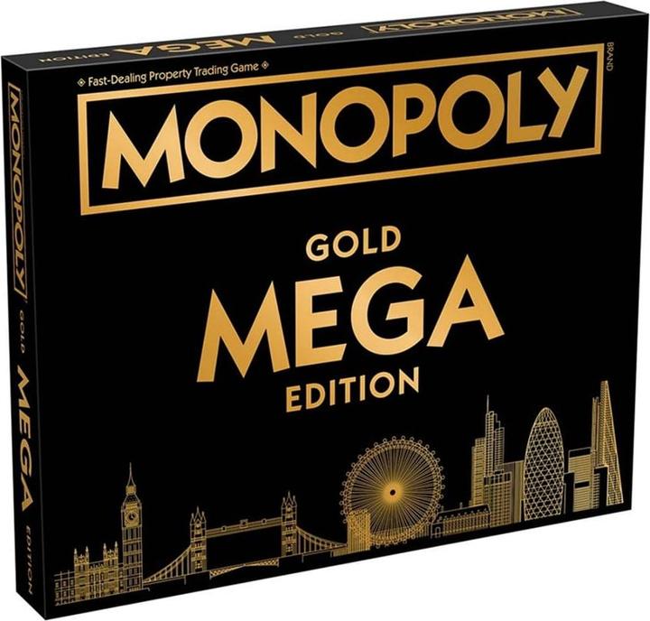 Actual product image Monopoly - Mega Gold (EN) (WIN0734) (English)