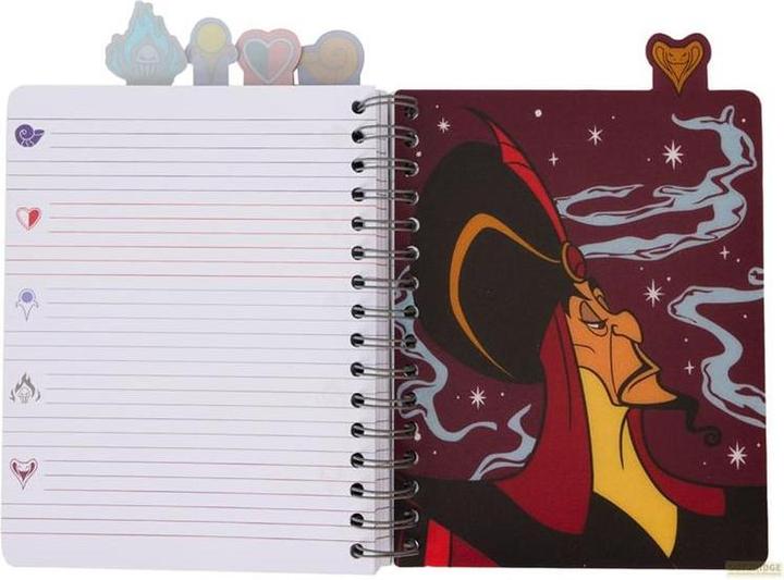 Actual product image Loungefly Disney Villains by Notebook Tab Journal