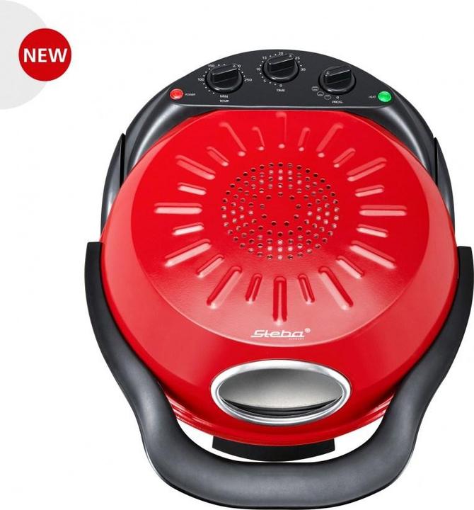 Image du produit Steba PB 1 Machine à pizza/four 1 pizza/pizza Noir Rouge 1000 W