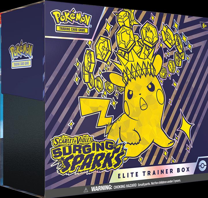 Image du produit Pokémon Surging Sparks (Allemand, Boîte Elite / Top Trainer)