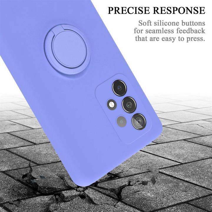 Image du produit Cadorabo TPU Liquid Ring Silicone Case Cover (Samsung Galaxy A52, Samsung Galaxy A52 5G, Samsung Galaxy A52s 5G)