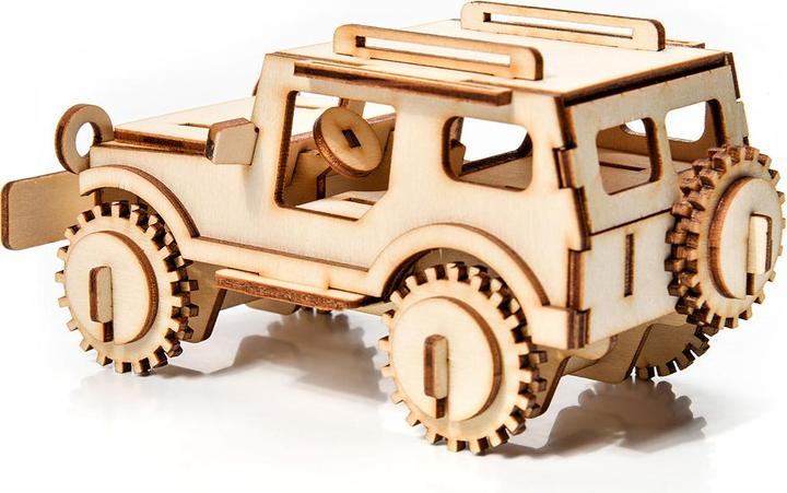 Produktbild Little Story Little-Story Drewniane Puzzle-Modell 3D – Jeep