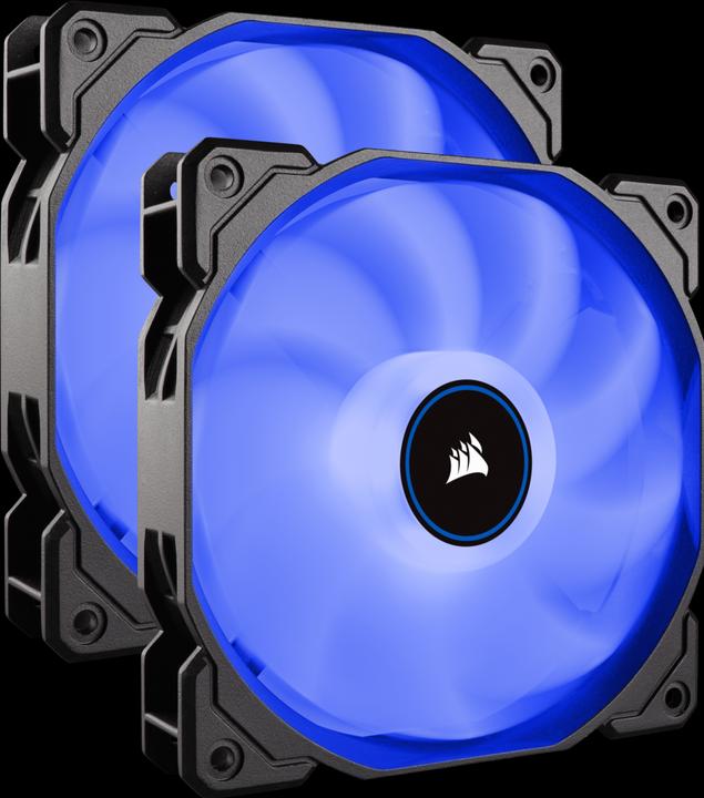 Actual product image Corsair LED Fan AF140-LED Low Noise Dual Pack (140 mm, 2 x)