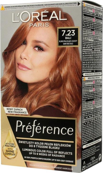 Produktbild L'Oréal Paris Preference (7.23 Dark Rose Gold)