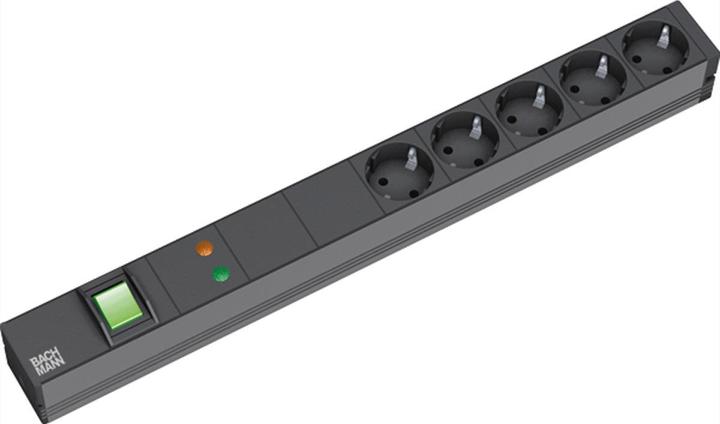 Actual product image Bachmann Extension cord (rack (5 x, CEE 7/3, 2 m)