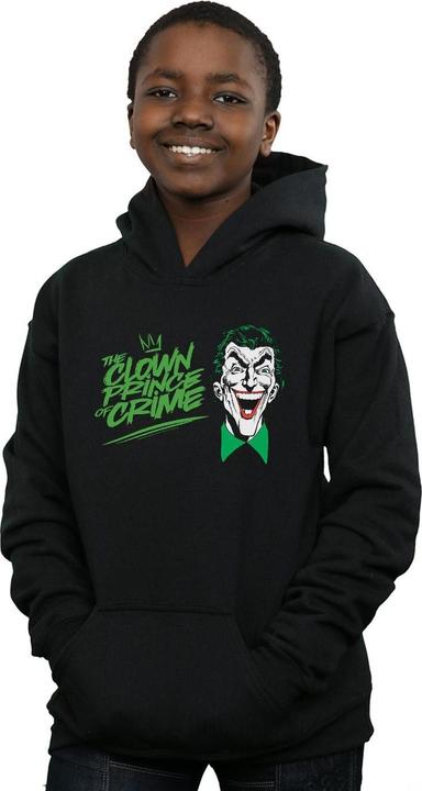 Immagine prodotto Batman Joker The Clown Prince Of Crime Felpa con Cappuccio Ragazzi (128)