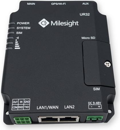 Immagine prodotto Milesight Router cellulare industriale, UR75-504AE-W2