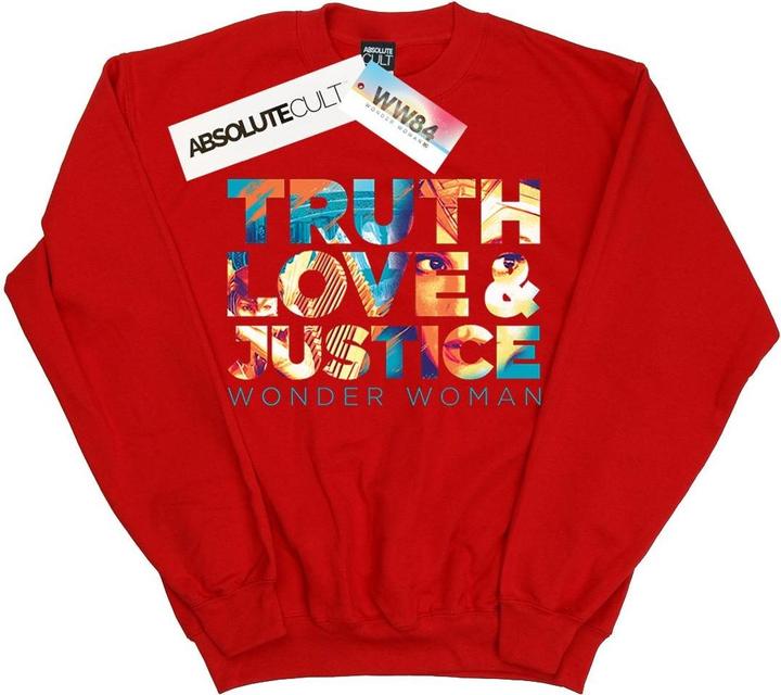 Wonder Woman 84 Diana Truth Love Justice Sweatshirt (M)