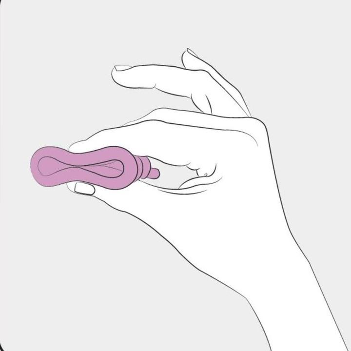Actual product image Femintimate Eve Silicone Menstrual Bag Size L (L)