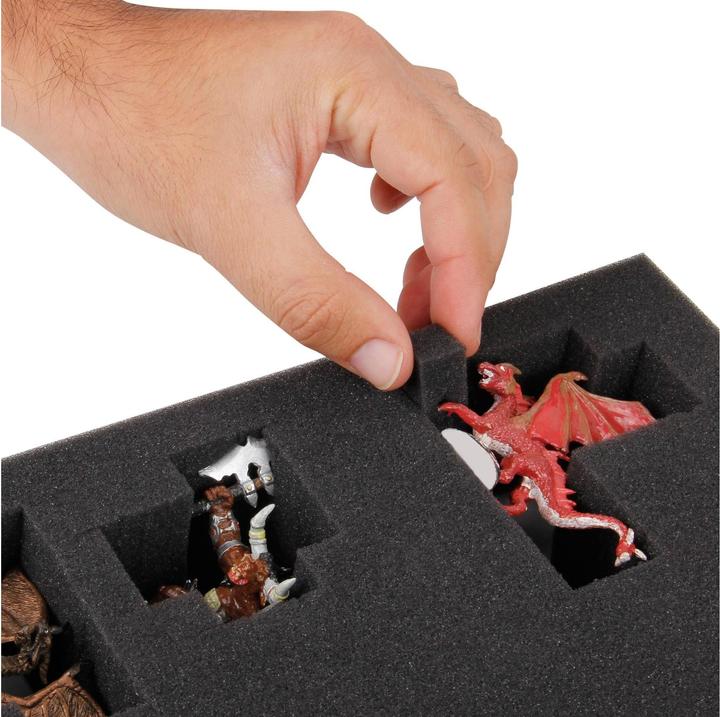 Produktbild Enhance Miniature Figure Storage Case Black