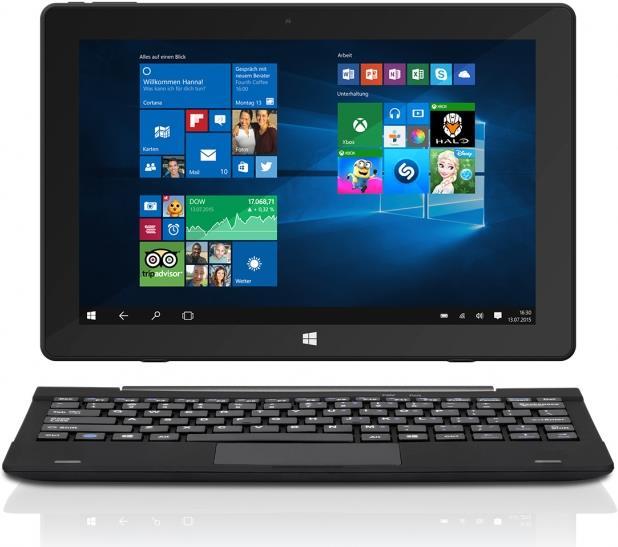 Actual product image Trekstor SurfTab twin DE layout (10.10", Intel Atom Z3735F, 2 GB, 32 GB, DE)
