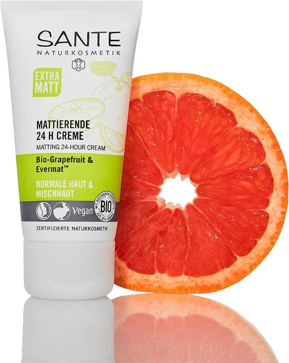 Produktbild Sante 24 H Cream Matting Grapefruit & Evermat (50 ml, Tagescreme)