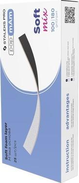 Staleks Pro Expert File Caps 100/180 25Pcs.