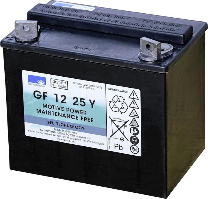 Produktbild Sonnenschein GF 12 25 Y G GEL Batterie (12 V, 28 Ah)
