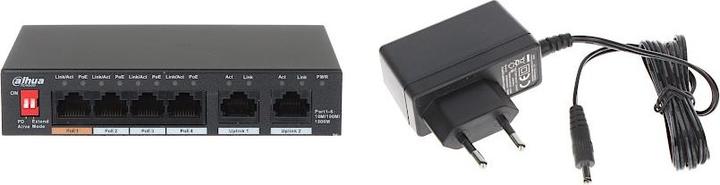 Immagine prodotto Dahua Switch PoE PFS3006-4GT-60-V2 non gestito (4 Porti)