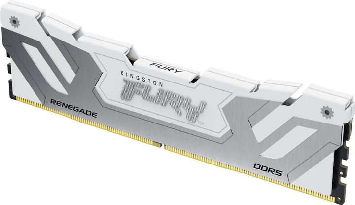 Produktbild Kingston 48GB 8800MT/s DDR5 CL42 CUDIMM Kit of 2 FURY Renegade White (2 x 24GB, 8800 MHz, DDR5-RAM, DIMM)