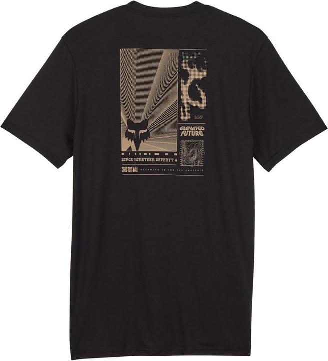 Actual product image Fox Tee 24 Interfere Tech Ss Blk (S)