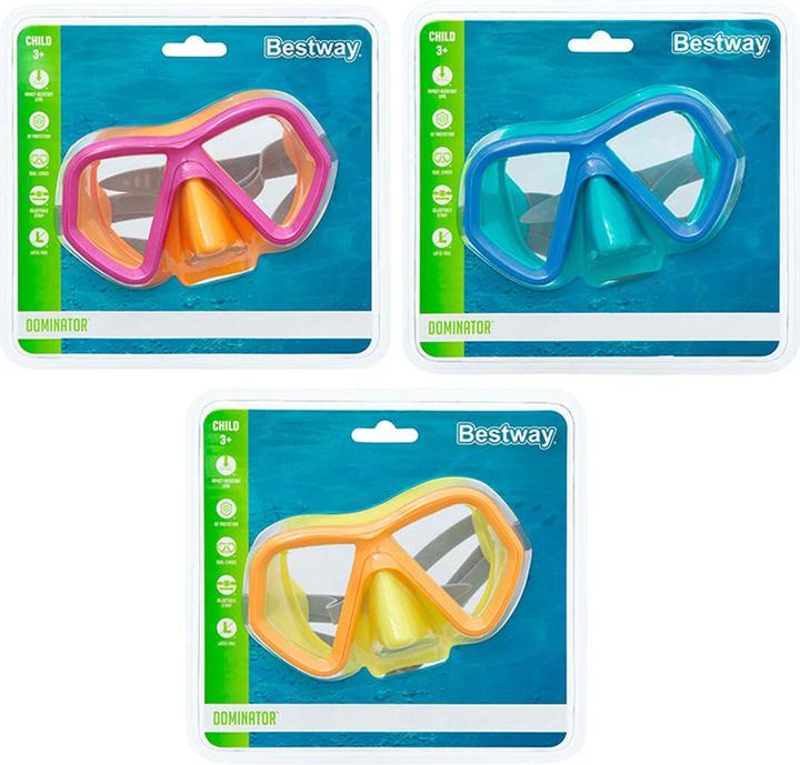 Produktbild Bestway Taucherbrille 3-6 Jahre 3fach sortiert