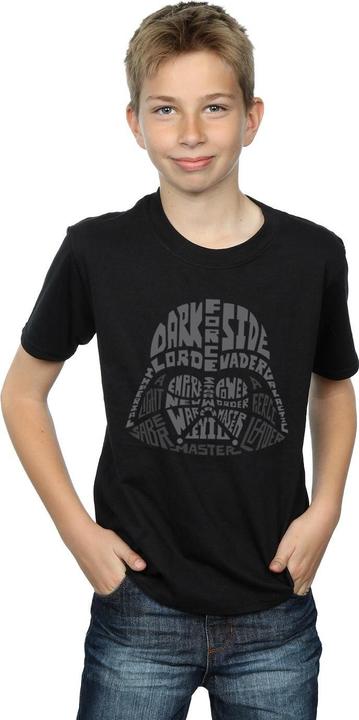 Immagine prodotto Star Wars Darth Vader Text Head Maglietta Ragazzi (116)