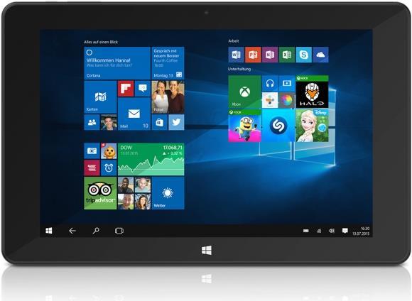 Produktbild Trekstor SurfTab duo W1 WiFi DE-Layout (10.10", Intel Atom x5-Z8300, 2 GB, 32 GB, DE)