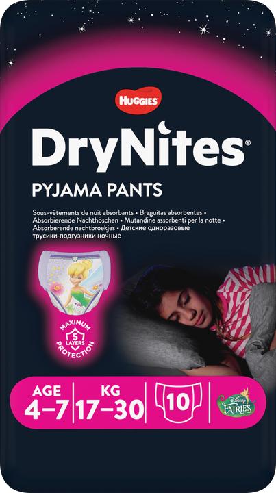 Actual product image Huggies DryNites (Size M, Pack, 10 Piece)