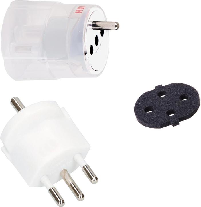 Actual product image Max Hauri Fixed adapter (Type 12, CEE 7/7)