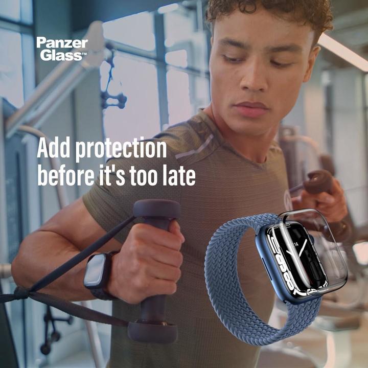Actual product image PanzerGlass Full Body (Apple Watch SE, Apple Watch Series 5, Apple Watch Series 6, Apple Watch Series 4)