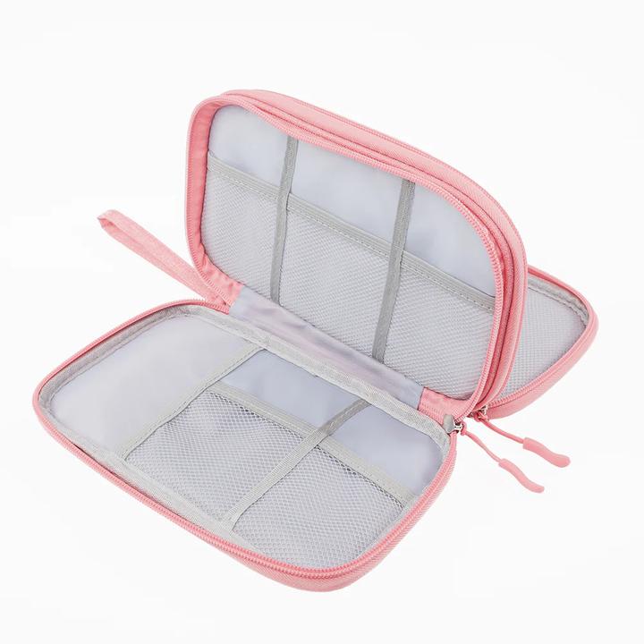 Actual product image Tellur Universal travel cable organiser Pink (1.57 l)