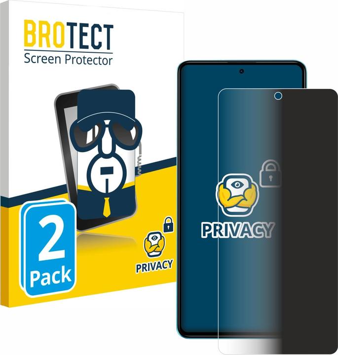 Immagine prodotto BROTECT Pellicola privacy antispia Pellicola di protezione dalla luce blu (2 Pezzo/i, Xiaomi Poco X5 Pro)