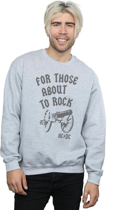 Immagine prodotto AC/DC Felpa uomo For Those About To Rock Cannon in cotone (XL)