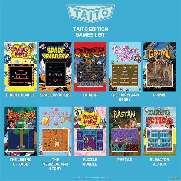 Produktbild Blaze Evercade Alpha Taito Bartop Arcade (INT)