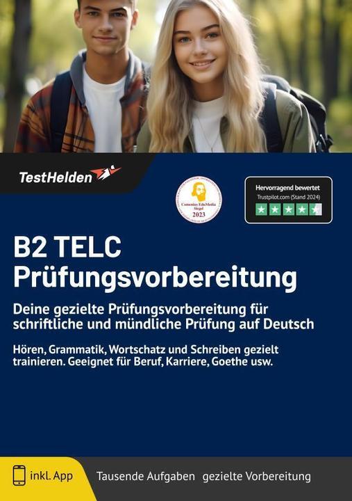 Produktbild Tom Wenk:B2 TELC Prüfungsvorbereitung - (Deutsch, Tom Wenk, 2023)