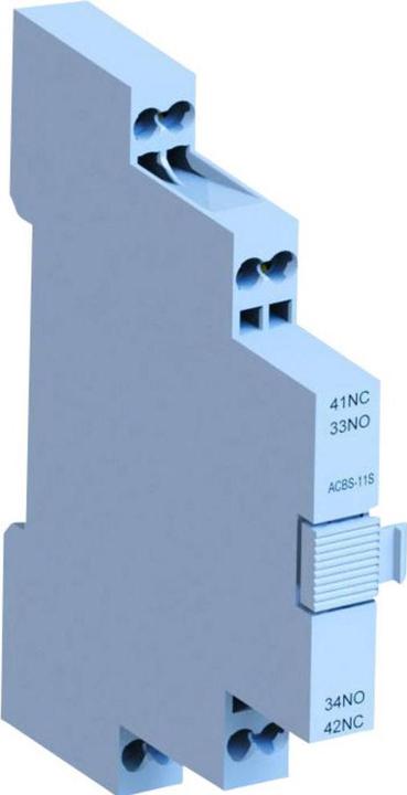 Actual product image Weg 12463913 ACBS-20S Auxiliary switch 10 A 2 NO contacts 1 pc.