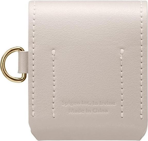 Actual product image Spigen La Manon AirPods Case PU Leather blady różowy/pale pink 074CS26377 (Headphone bag)