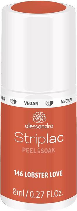 Alessandro Striplac Peel or Soak - Lobster Love (Orange, Peach, Abziehbarer Nagellack)