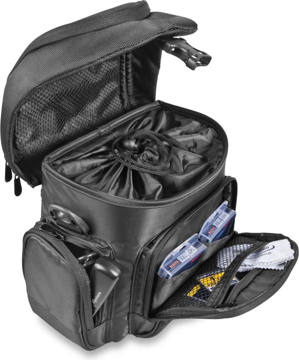 Immagine prodotto mantona Borsa fotografica premium (Borsa a tracolla per fotocamera, 19 l)