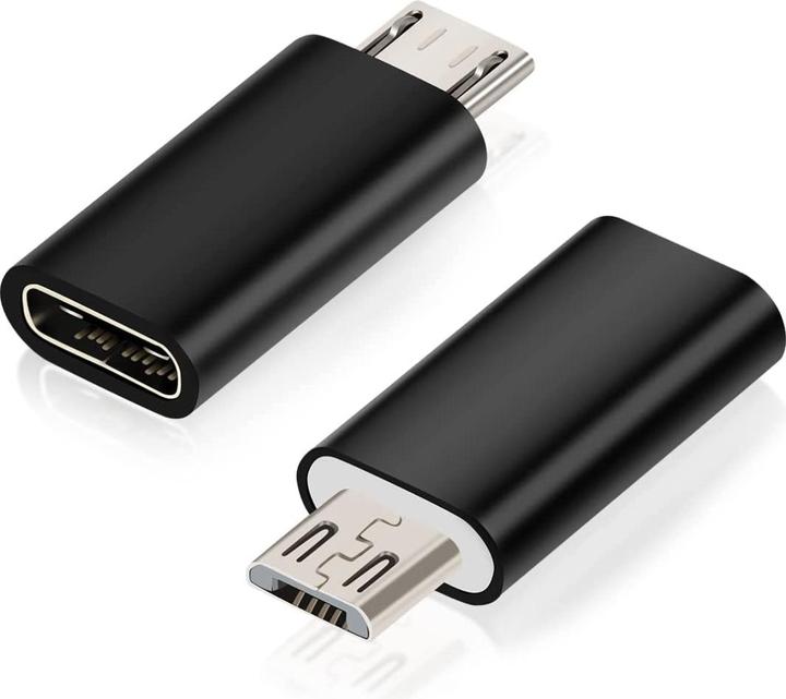 Produktbild PowerGuard USB-C auf Micro-USB Adapter Konverter (USB Typ C, Micro USB)