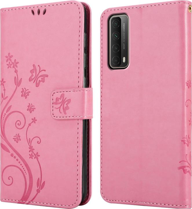 Produktbild Cadorabo Flower Book Hülle (Huawei P Smart (2021))