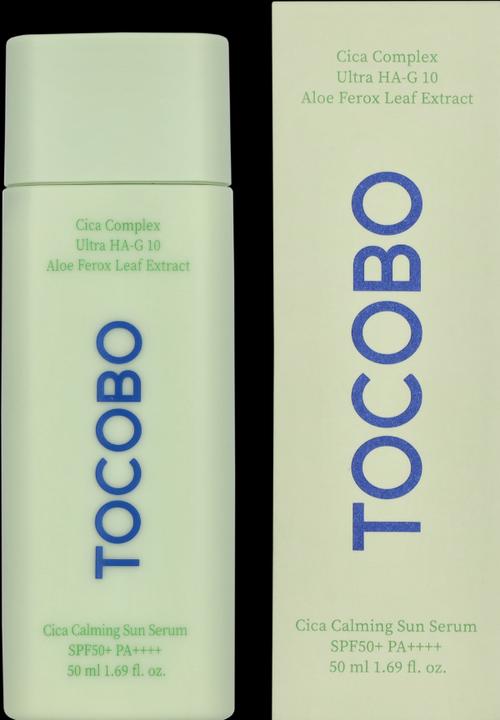 Image du produit Tocobo Cica Sérum solaire apaisant (Lotion solaire, Crème solaire visage, SPF 50+, 50 ml)