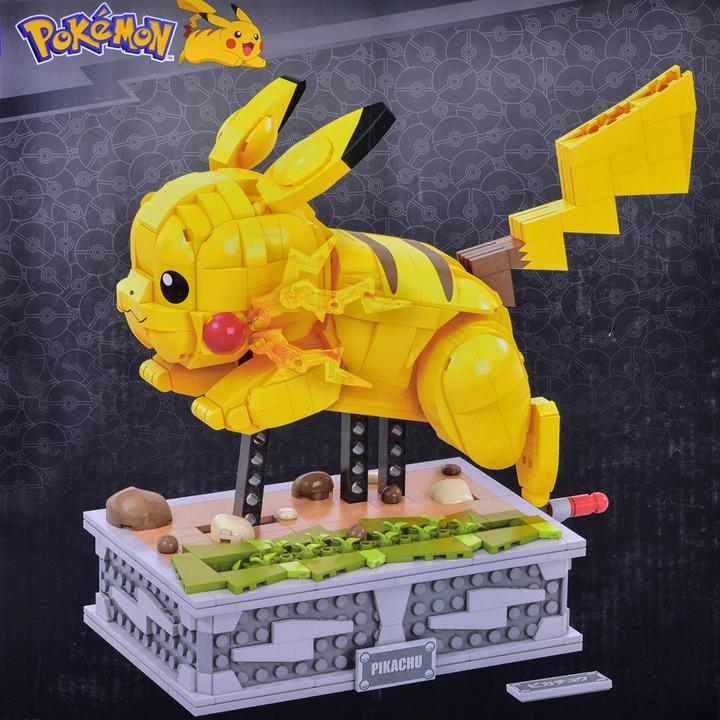 Actual product image Mega Construx Pokémon Motion Pikachu